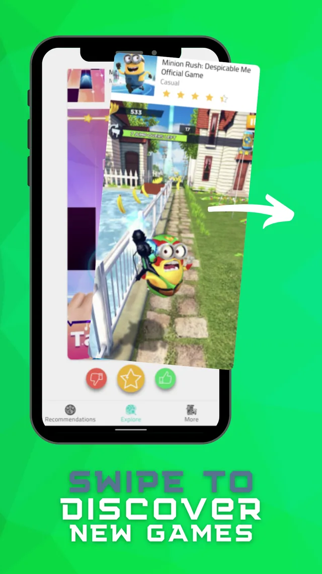 Gameway: swipe to discover new games