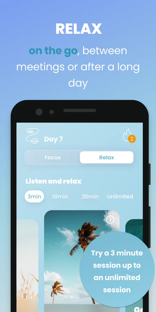 The Zensory: relax on the go, between meetings or after a long day